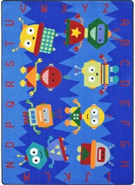 Joy Carpets Kid Essentials Alphabet Bots Multi